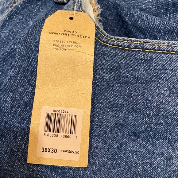 ❤️HP❤️ NWT Levi’s Men’s 2-Way Comfort Stretch Blue Jeans - Picture 7 of 12
